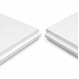 InsuFoam Plus con machimbre - vista general de la placa blanco