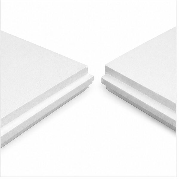 InsuFoam Plus con machimbre - vista general de la placa blanco